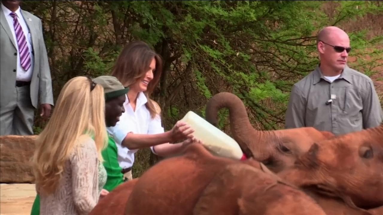 Мелания Трамп в Африке: первый сольный международный визит жены президента США - фото 1
