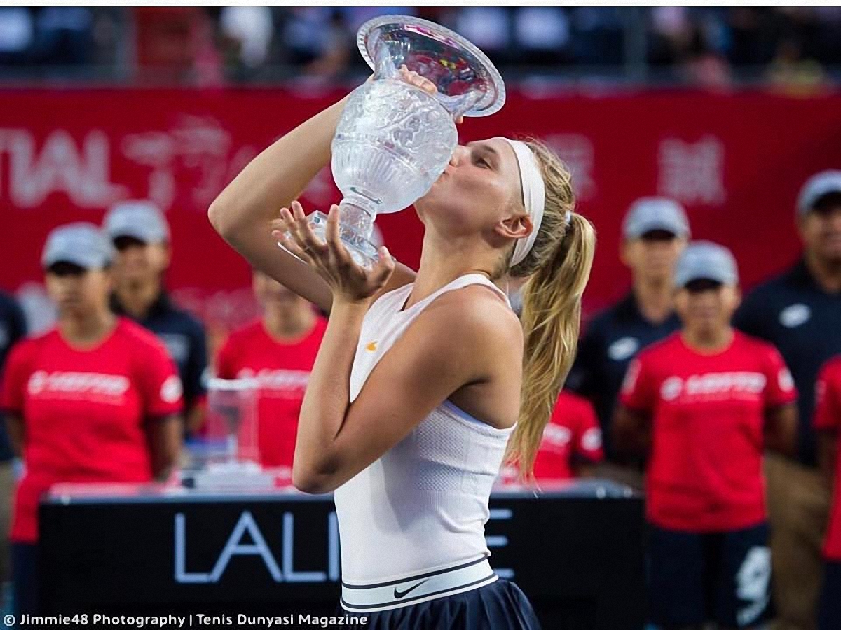 Теннисистка Даяна Ястремская выиграла турнир WTA  и установила рекорд Украины - фото 1