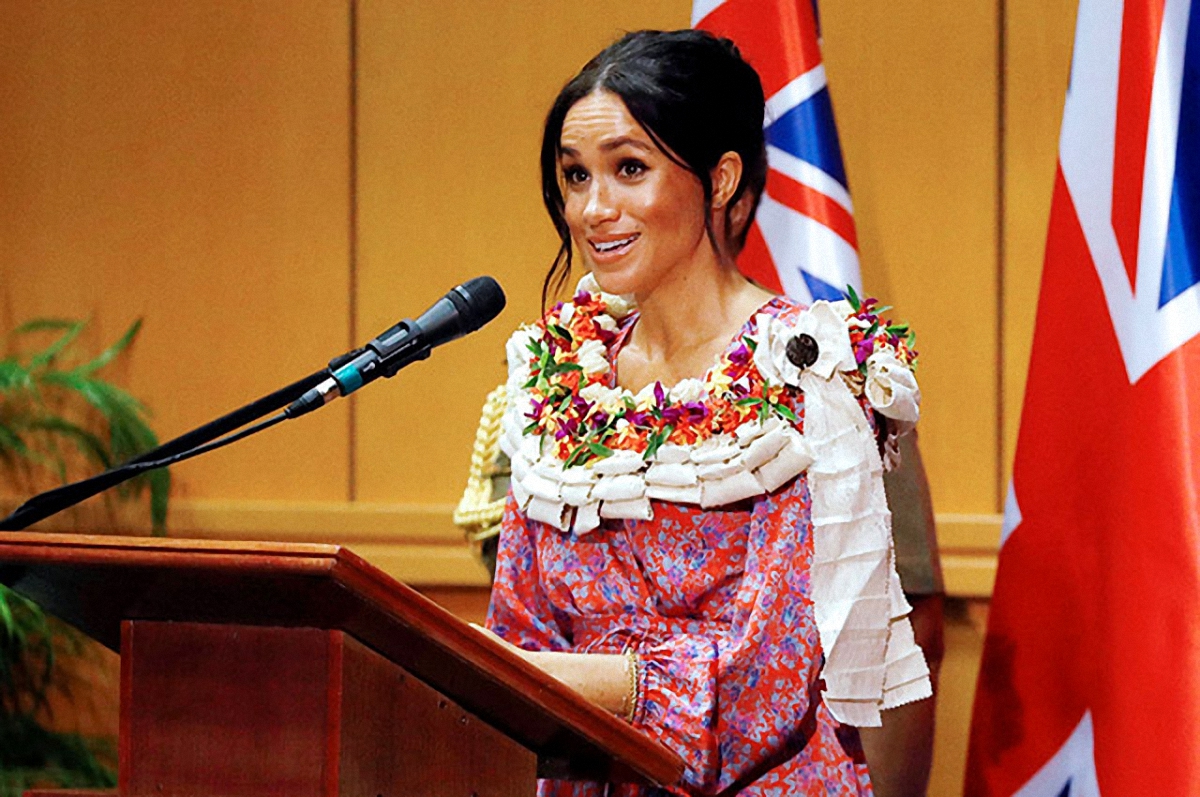 Речь Меган Маркл на Фиджи назвали неискренней  - фото 1