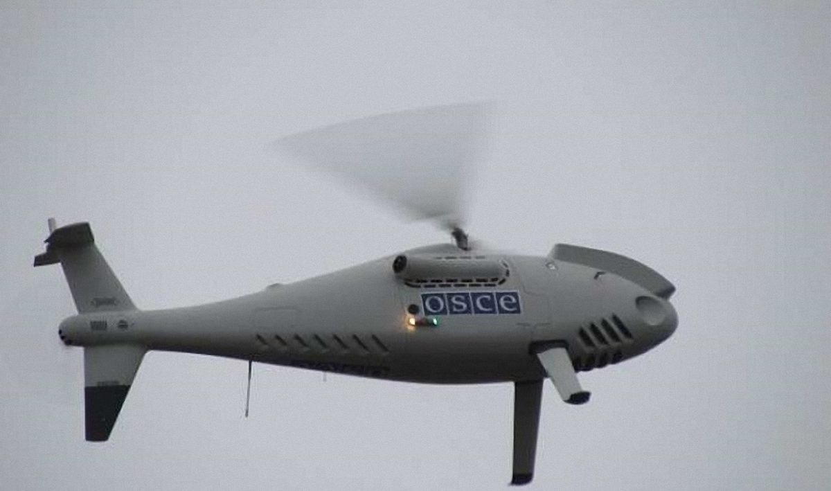 На Донбассе обстреляли дрон ОБСЕ - фото 1