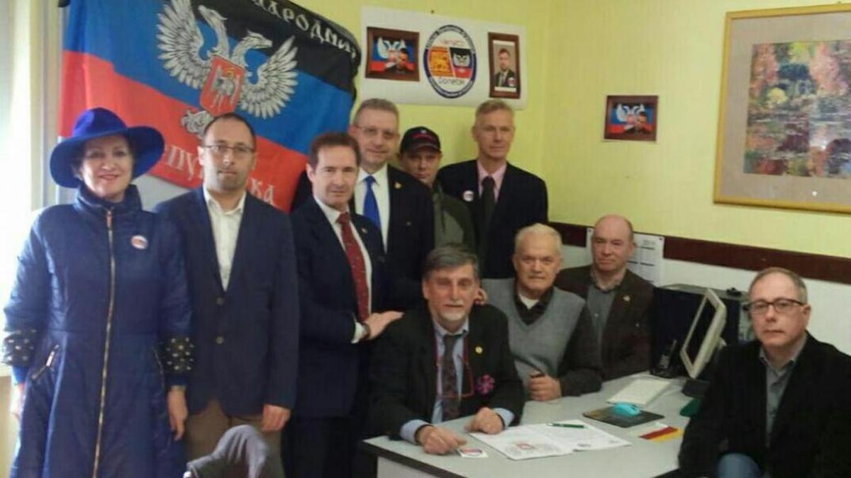 Итальянские ватники открыли представительство "ДНР" в Вероне - фото 1