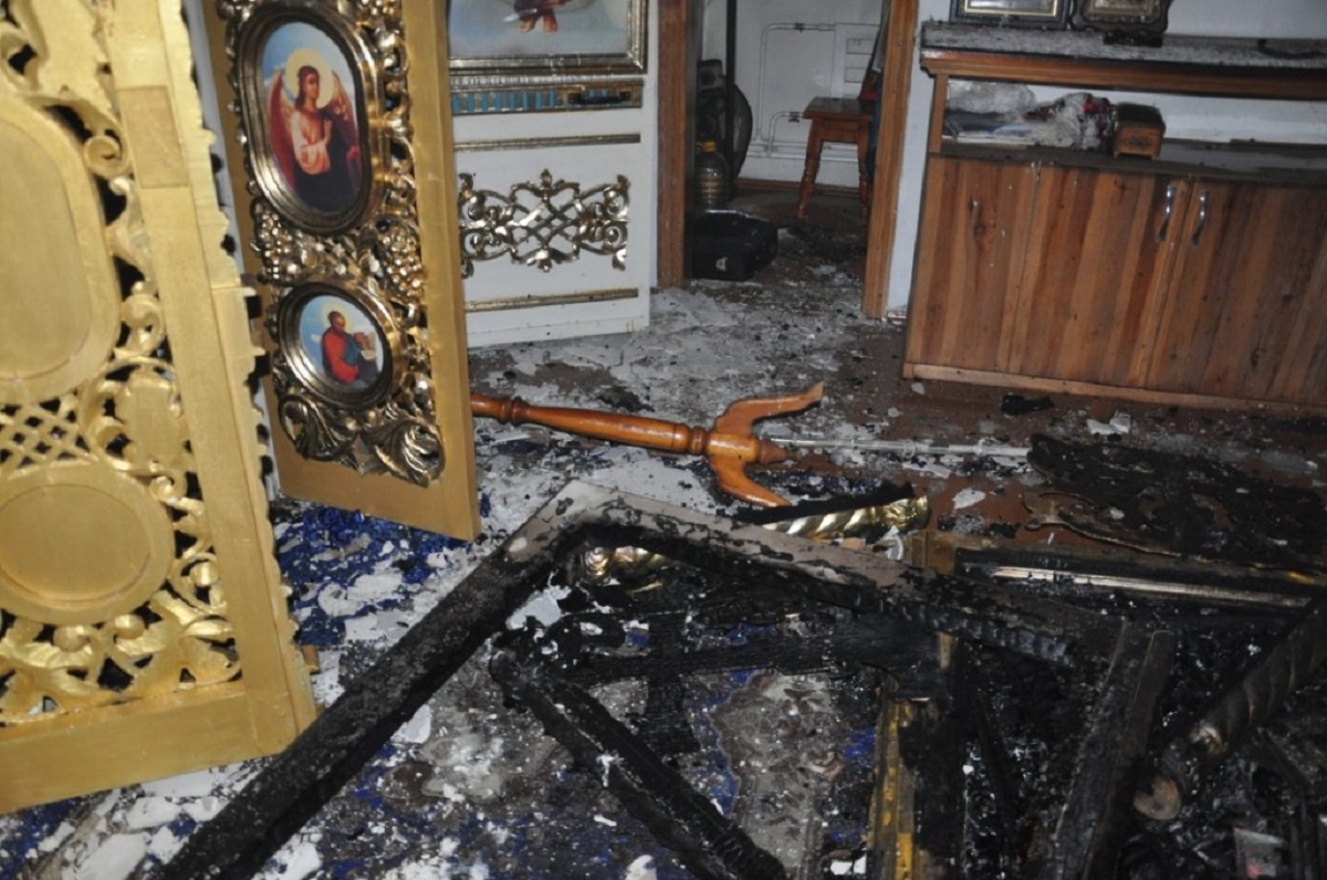 В Киеве ограбили храм - фото 1