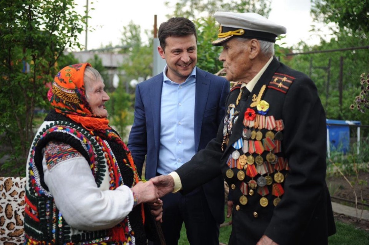 Зеленский встретился с ветеранами УПА  - фото 1