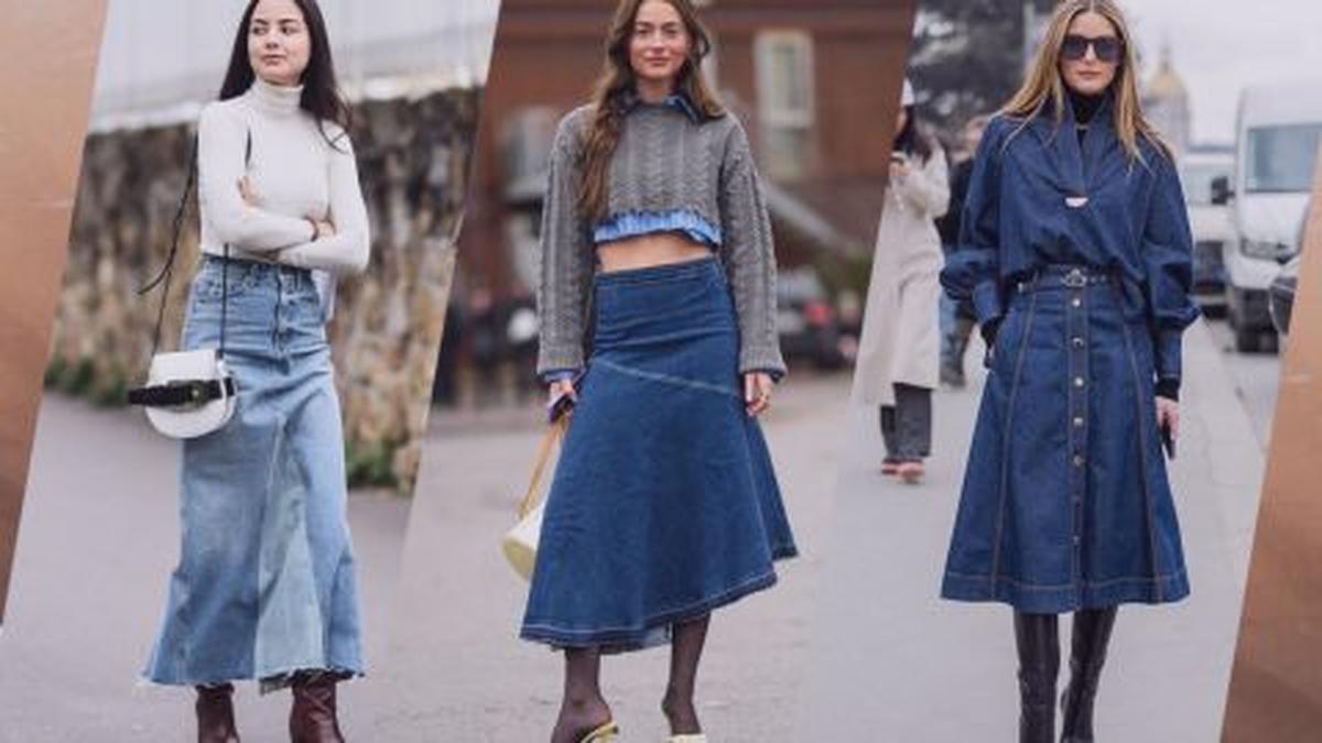 Джинсовые юбки: возвращение модной классики - фото 1