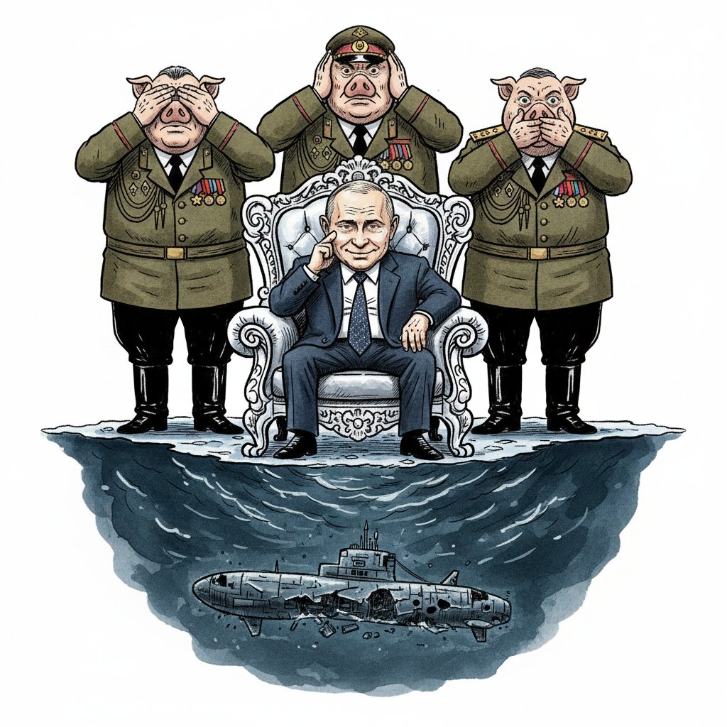 «Вона потонула» і забрала з собою совість: як брехня про «Курськ» стала першим кроком до диктатури Путіна - фото 1