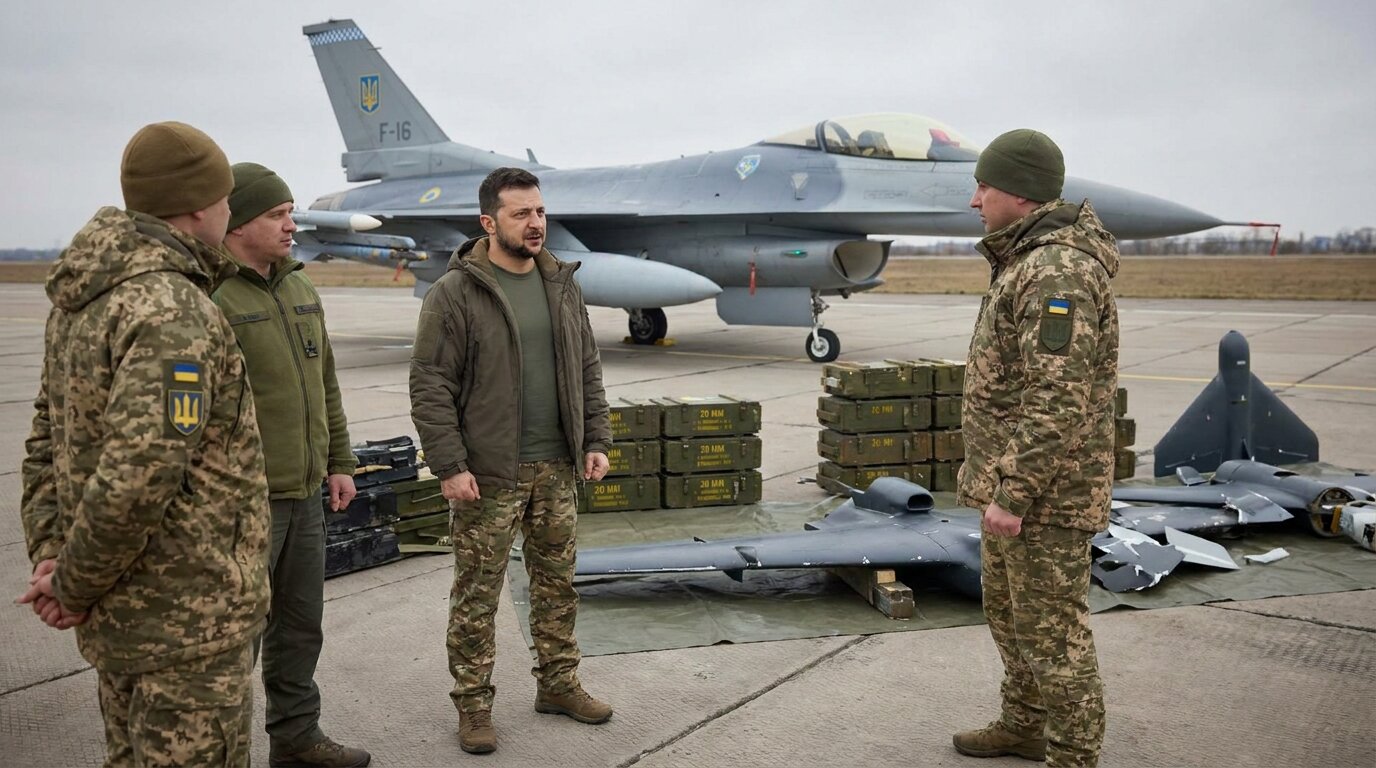 Полювання на реактивні «Шахеди»: як F-16 та 20-мм гармати закривають українське небо - фото 1