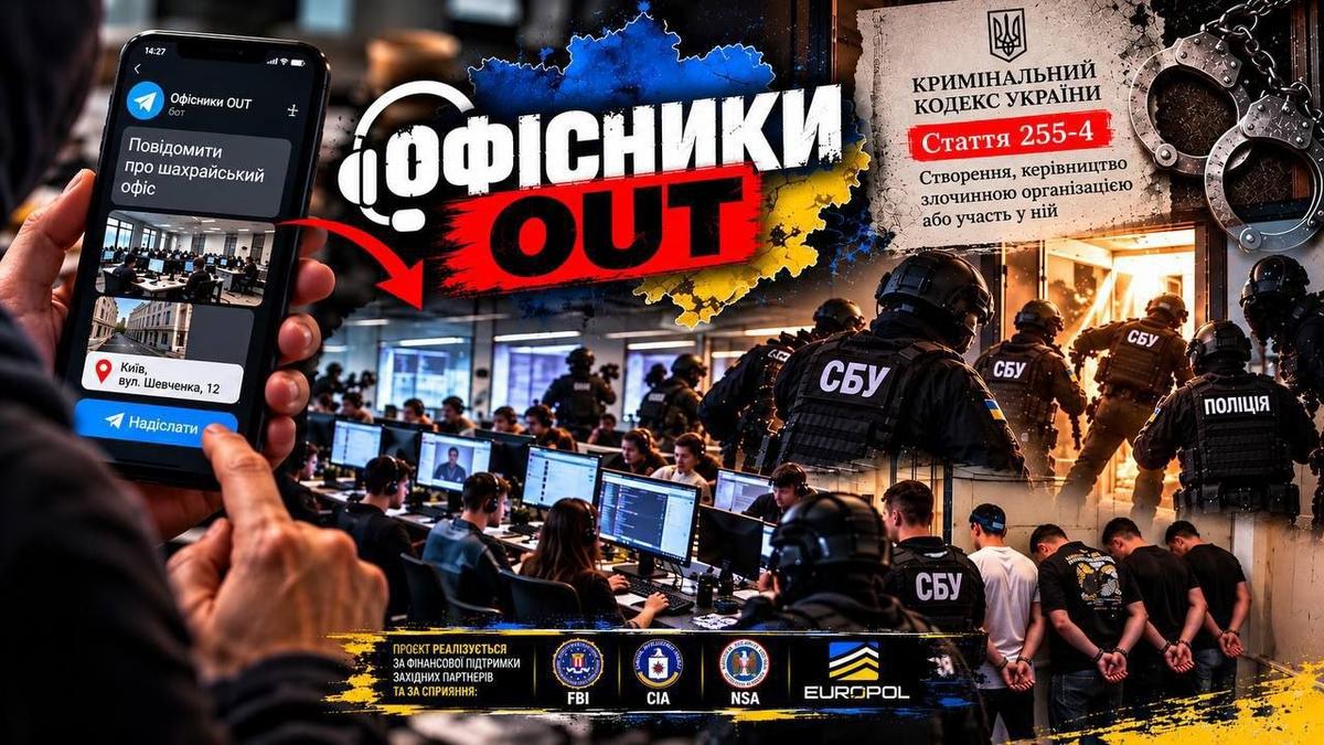 В Україні запустили проєкт Офісники OUT — за викриття кол-центрів будуть платити - фото 1
