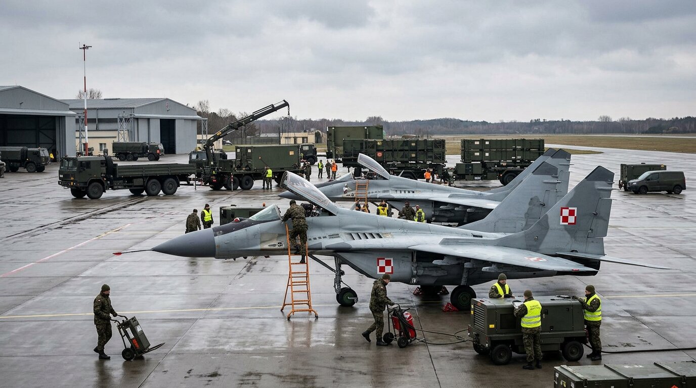 Польща передає Україні ще два винищувачі МіГ-29 та ракети до Patriot: один літак у небо, інший — на запчастини - фото 1