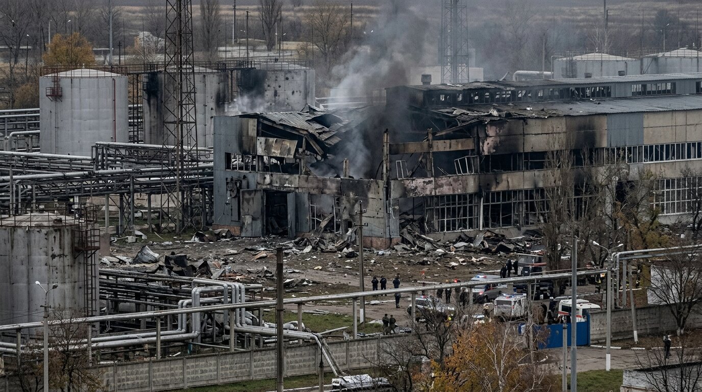 Бавовна для «Торнадо-С»: «Нептун» і безпілотники підпалили російський завод ракетного палива - фото 1