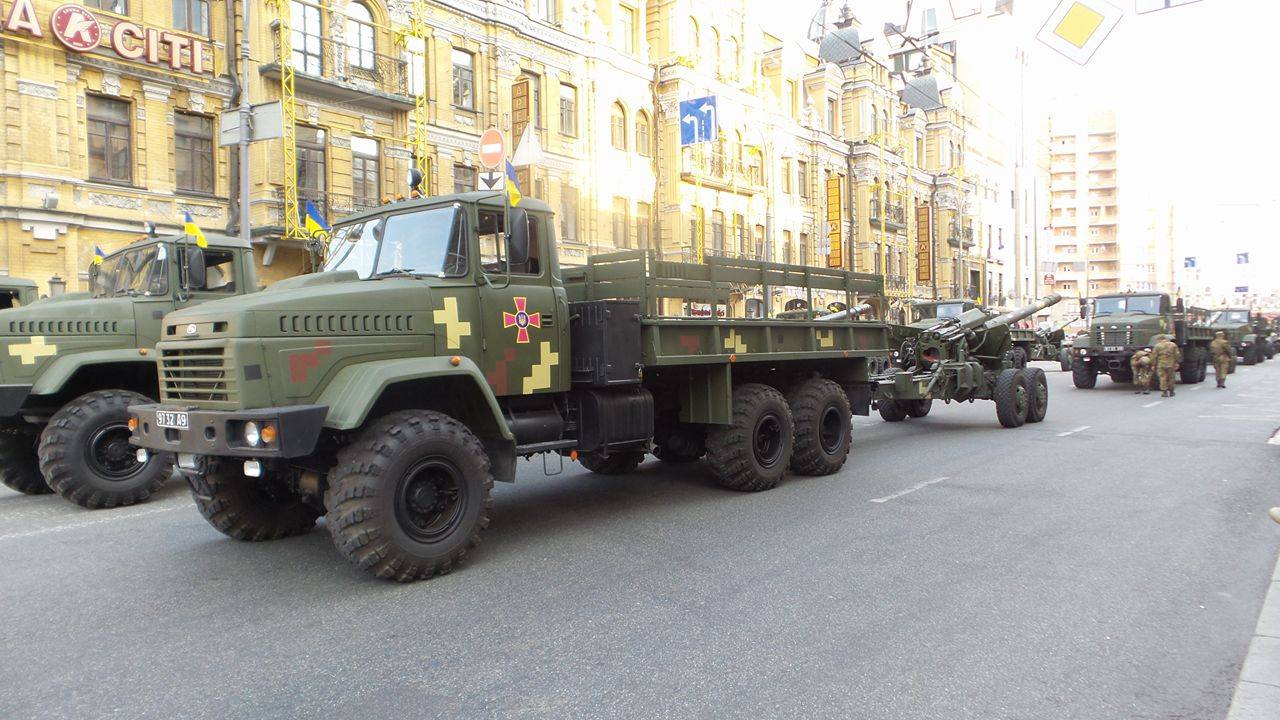 В Киеве проходит финальная репетиция военного парада ко Дню Независимости - 9736 В Киеве проходит финальная репетиция военного парада ко Дню Независимости - фото 9736
