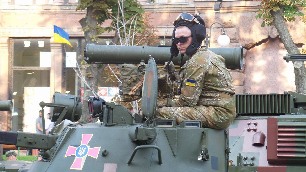 В Киеве проходит финальная репетиция военного парада ко Дню Независимости - 9739 В Киеве проходит финальная репетиция военного парада ко Дню Независимости - фото 9739