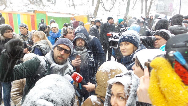 Естетика протесту. «Театральний Майдан» на Андріївському - 24018 Естетика протесту. «Театральний Майдан» на Андріївському - фото 24018