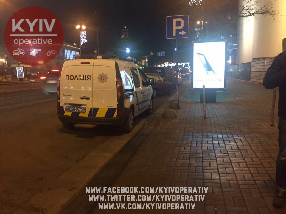 В здании Профсоюзов на Майдане владелец и полицию