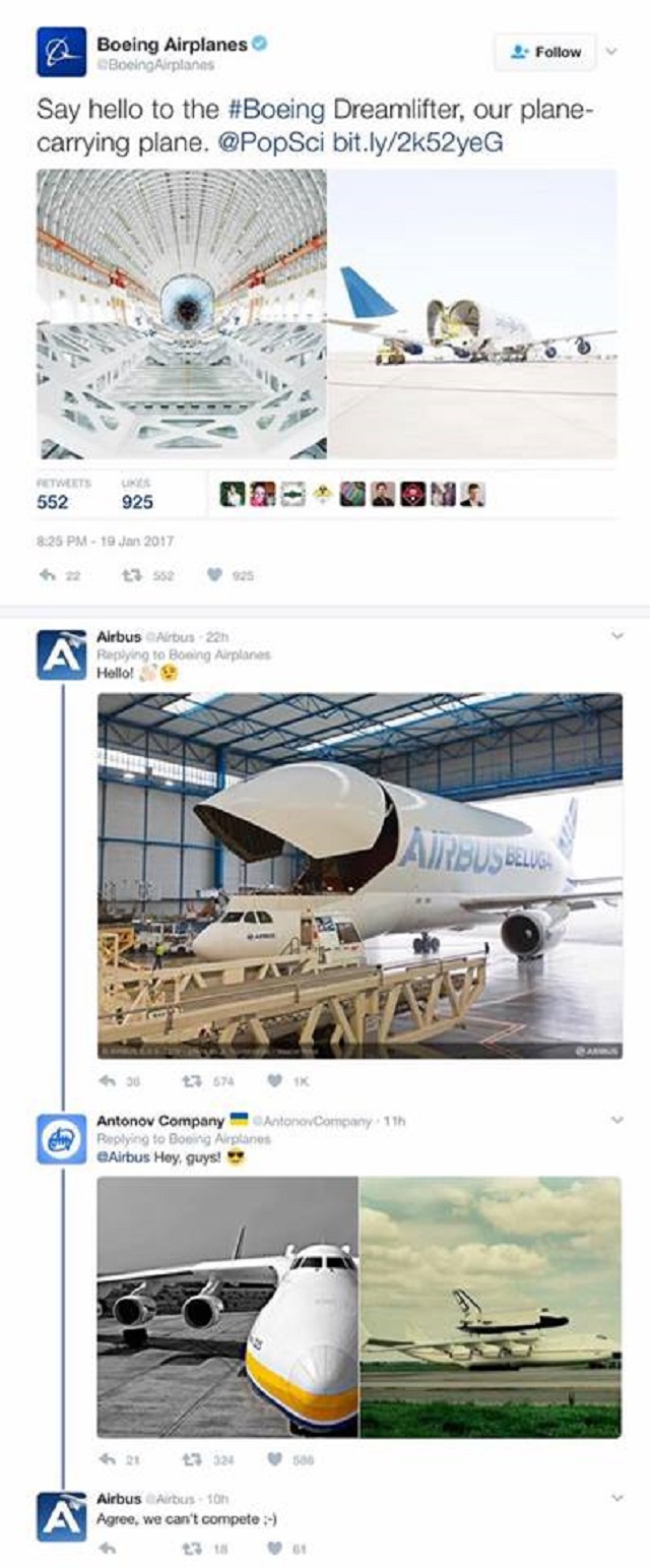 Самый большой самолет: Антонов затроллил американский Boeing и французский Airbus - 31004 Самый большой самолет: Антонов затроллил американский Boeing и французский Airbus - фото 31004