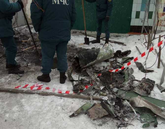 Жители Макеевки нашли выпущенную террористами ракету от