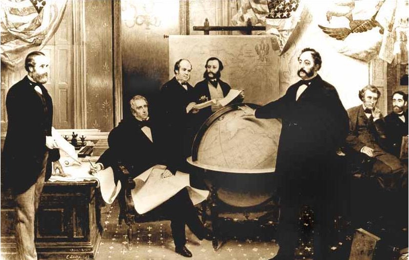 Подписание договора о продаже Аляски 30 марта 1867 года - 40526 Подписание договора о продаже Аляски 30 марта 1867 года - фото 40526