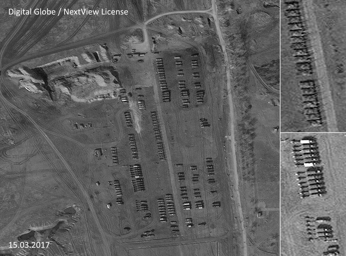 Bellingcat обнаружили базу с танками "ЛНР" в зоне отвода вооружения - 38791 Bellingcat обнаружили базу с танками "ЛНР" в зоне отвода вооружения - фото 38791