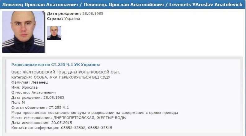 Числится в "Правом секторе": МВД объявило в розыск сообщника убийцы Вороненкова - 40121 Числится в "Правом секторе": МВД объявило в розыск сообщника убийцы Вороненкова - фото 40121