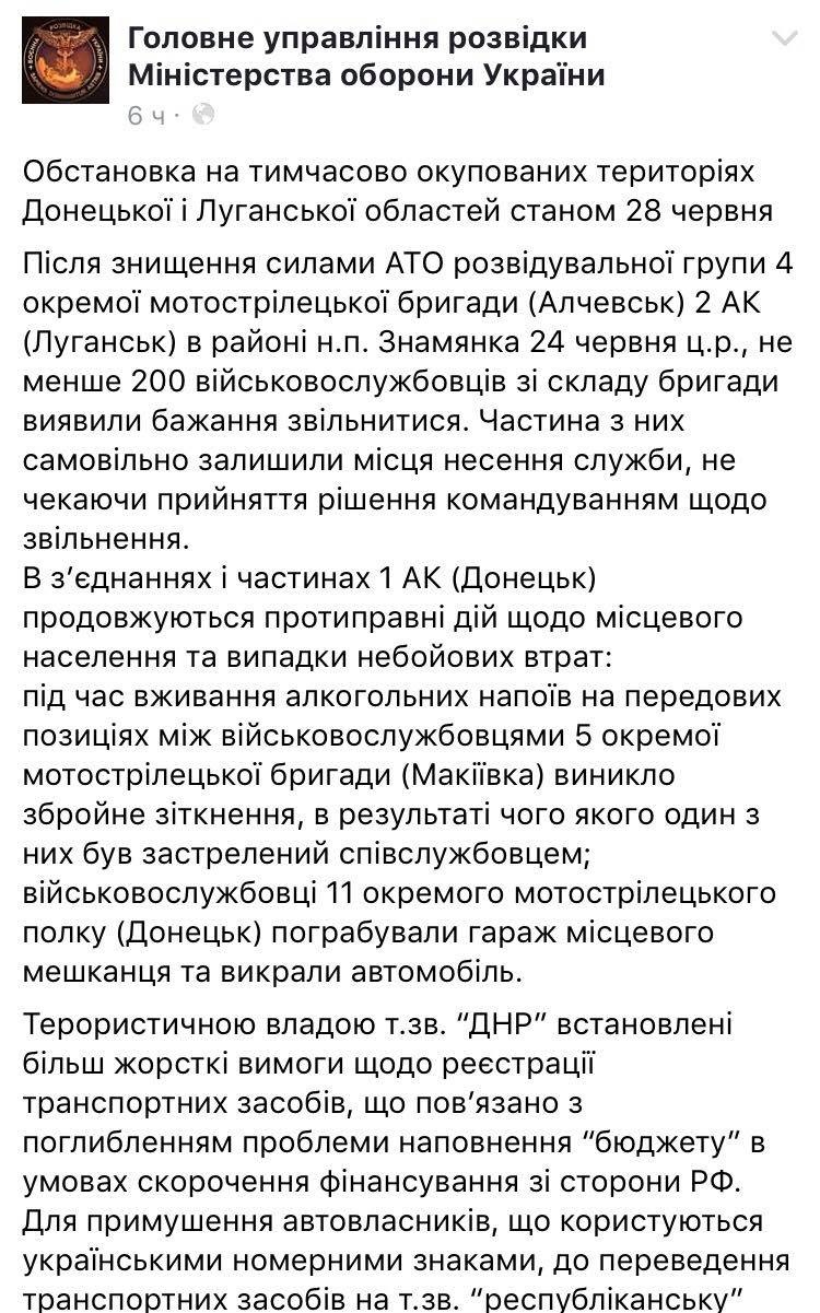 Сообщила пресс-служба Главного управления разведки Министерства обороны - 54547 Сообщила пресс-служба Главного управления разведки Министерства обороны - фото 54547
