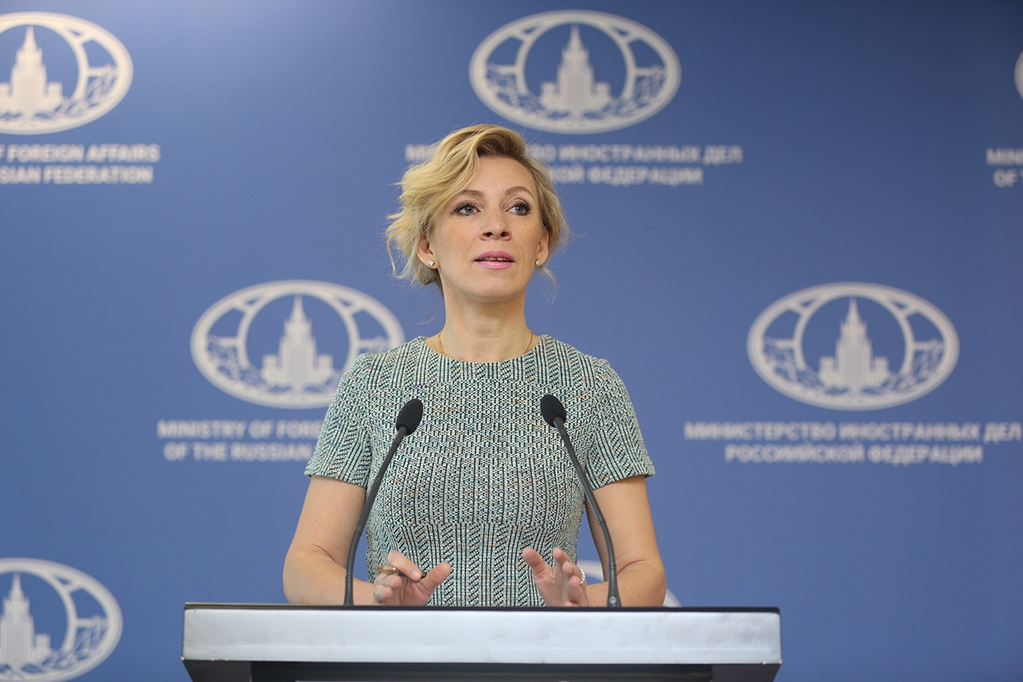 Русская дипломатия опозорена. Мария Захарова выступила на фоне ошибок - 50568 Русская дипломатия опозорена. Мария Захарова выступила на фоне ошибок - фото 50568