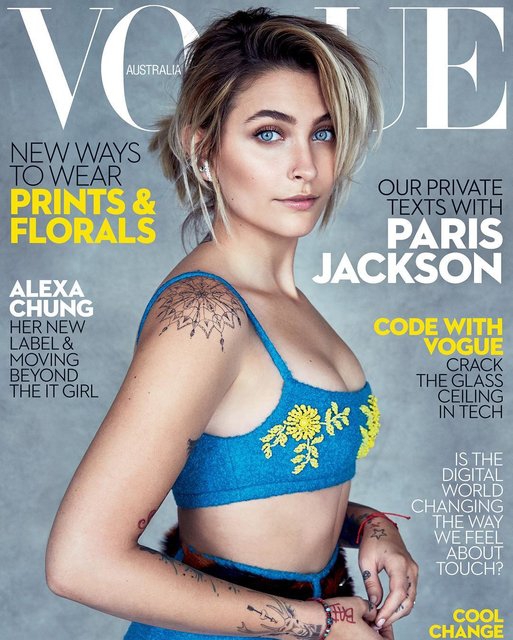 Пэрис Джексон на обложке Vogue - 52918 Пэрис Джексон на обложке Vogue - фото 52918