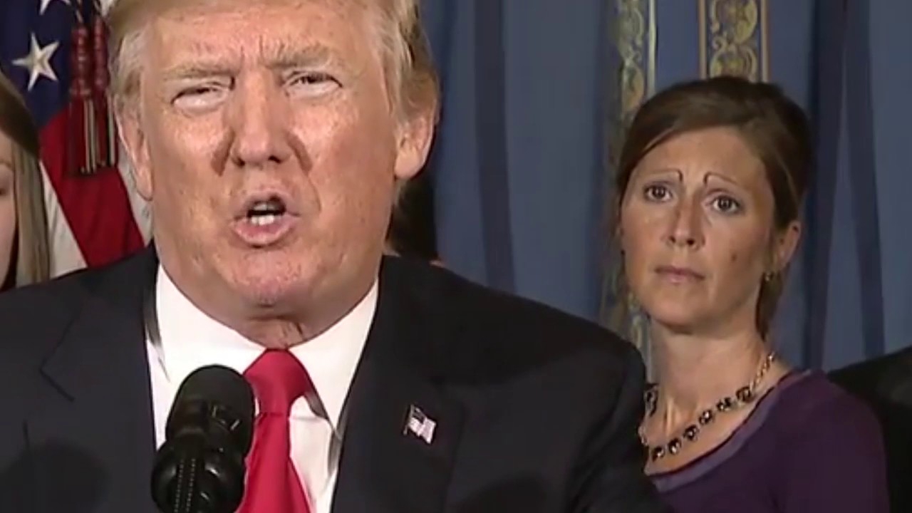Незнакомка с бровями затмила Трампа в Белом доме - 60580 Незнакомка с бровями затмила Трампа в Белом доме - фото 60580