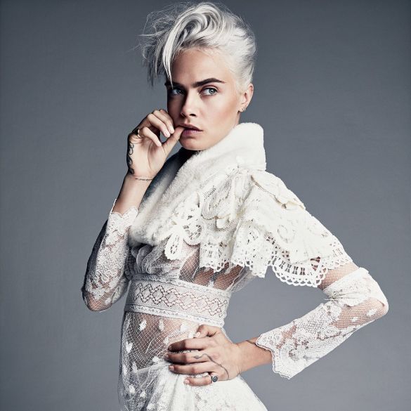 Новый образ Кары Делевинь для Glamour - 55265 Новый образ Кары Делевинь для Glamour - фото 55265