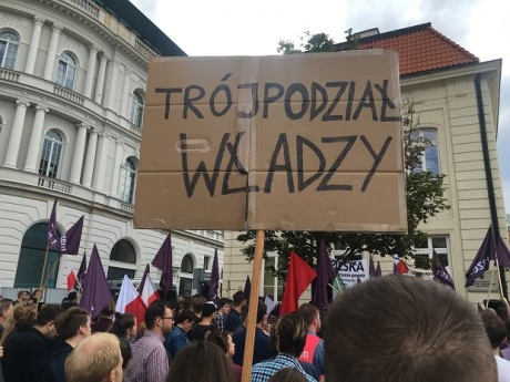 Акция протеста в столице Польши - 58224 Акция протеста в столице Польши - фото 58224