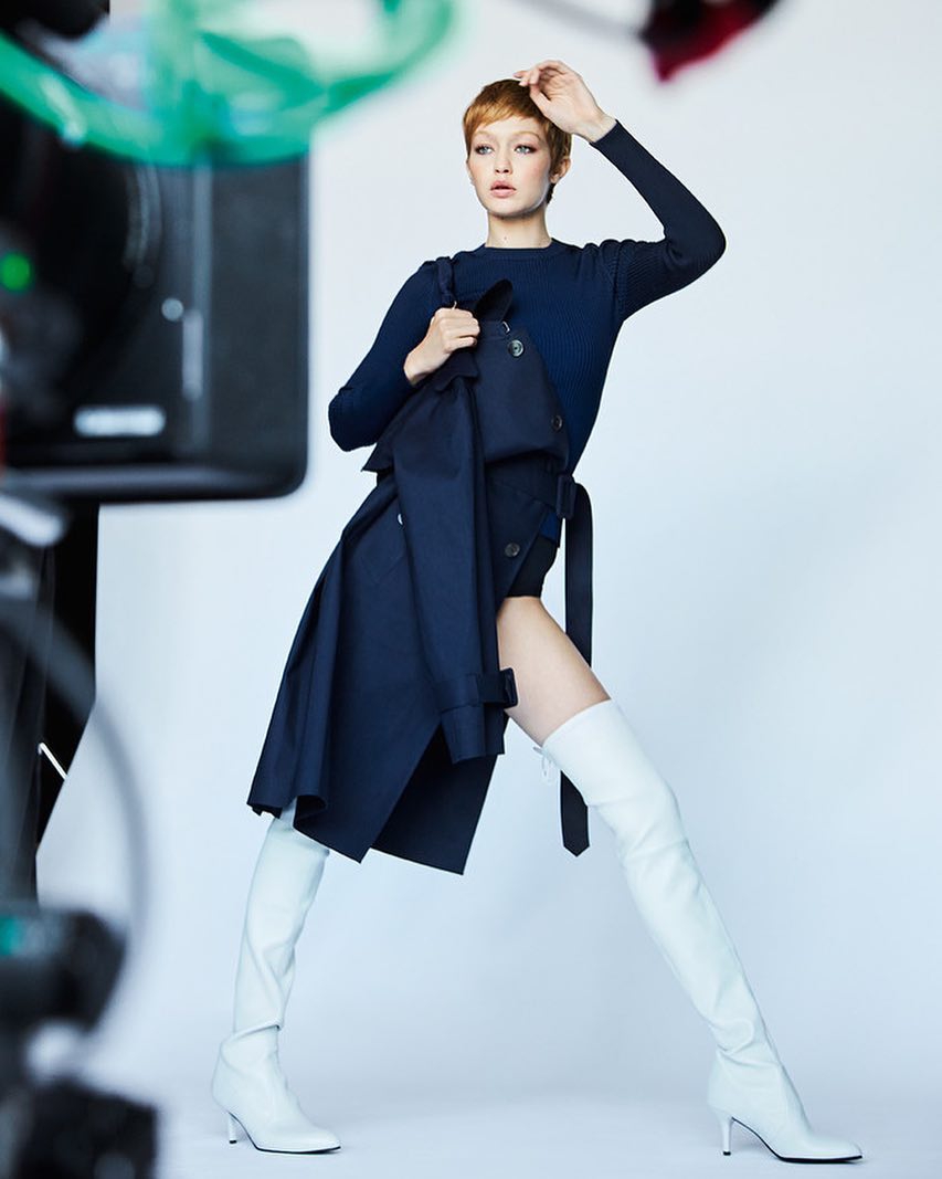 Джиджи Хадид для Stuart Weitzman - 57467 Джиджи Хадид для Stuart Weitzman - фото 57467