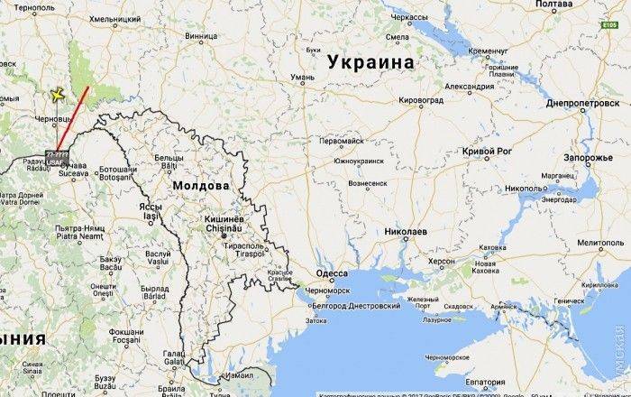 Карта полета разведчика США - 58404 Карта полета разведчика США - фото 58404