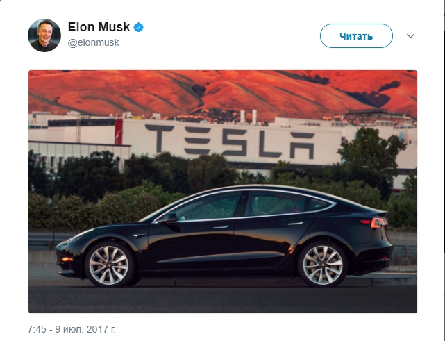 Новая Tesla Model 3: в сети появились первые фото - 56707 Новая Tesla Model 3: в сети появились первые фото - фото 56707