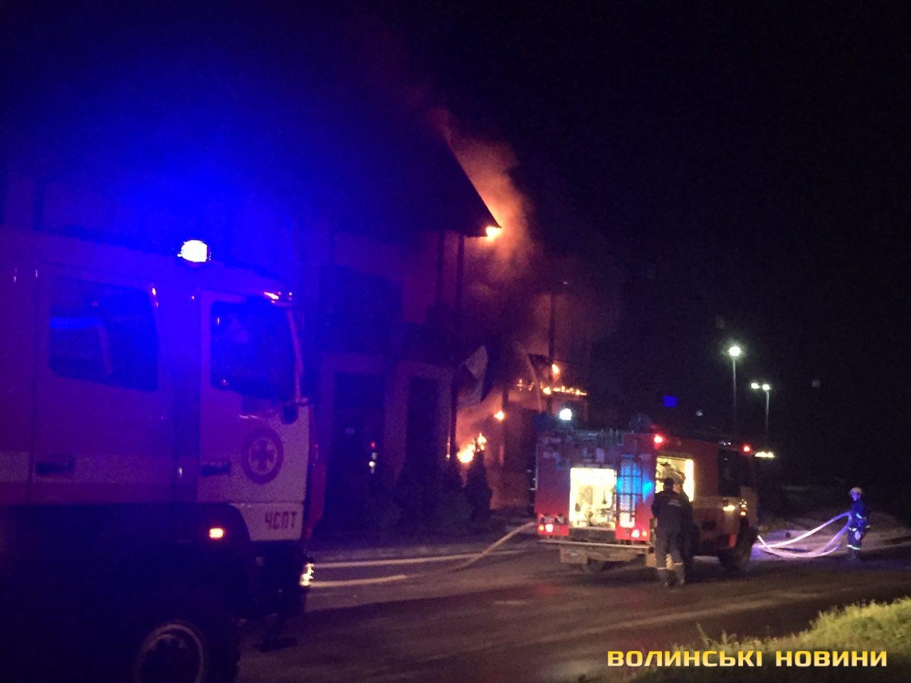 Пожар в Луцке - 60051 Пожар в Луцке - фото 60051