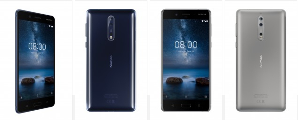 Nokia 8 официально выходит в продажу с 6 сентября по €600 - 67227 Nokia 8 официально выходит в продажу с 6 сентября по €600 - фото 67227