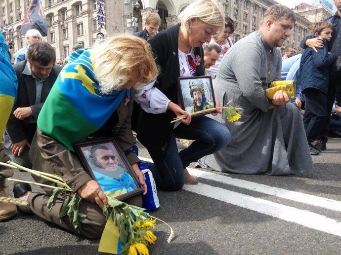 На Крещатике прошел Марш непокоренных - 69340 На Крещатике прошел Марш непокоренных - фото 69340