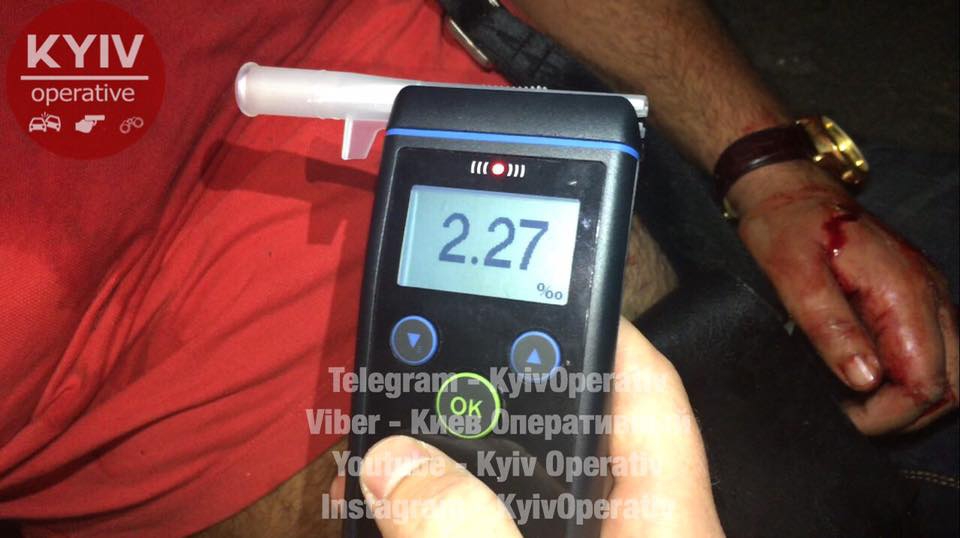 В Киеве пьяный вусмерть водитель совершил 4 ДТП за один вечер - 64748 В Киеве пьяный вусмерть водитель совершил 4 ДТП за один вечер - фото 64748
