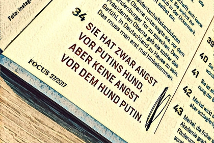 Немецкие журналисты оскорбили Путина - 73461 Немецкие журналисты оскорбили Путина - фото 73461