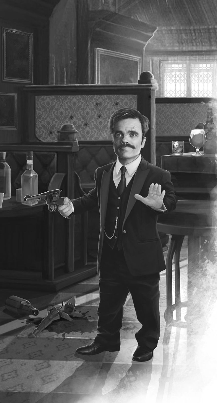 Игра престолов: Тирион Ланистер в стиле мира гангстеров - 72707 Игра престолов: Тирион Ланистер в стиле мира гангстеров - фото 72707