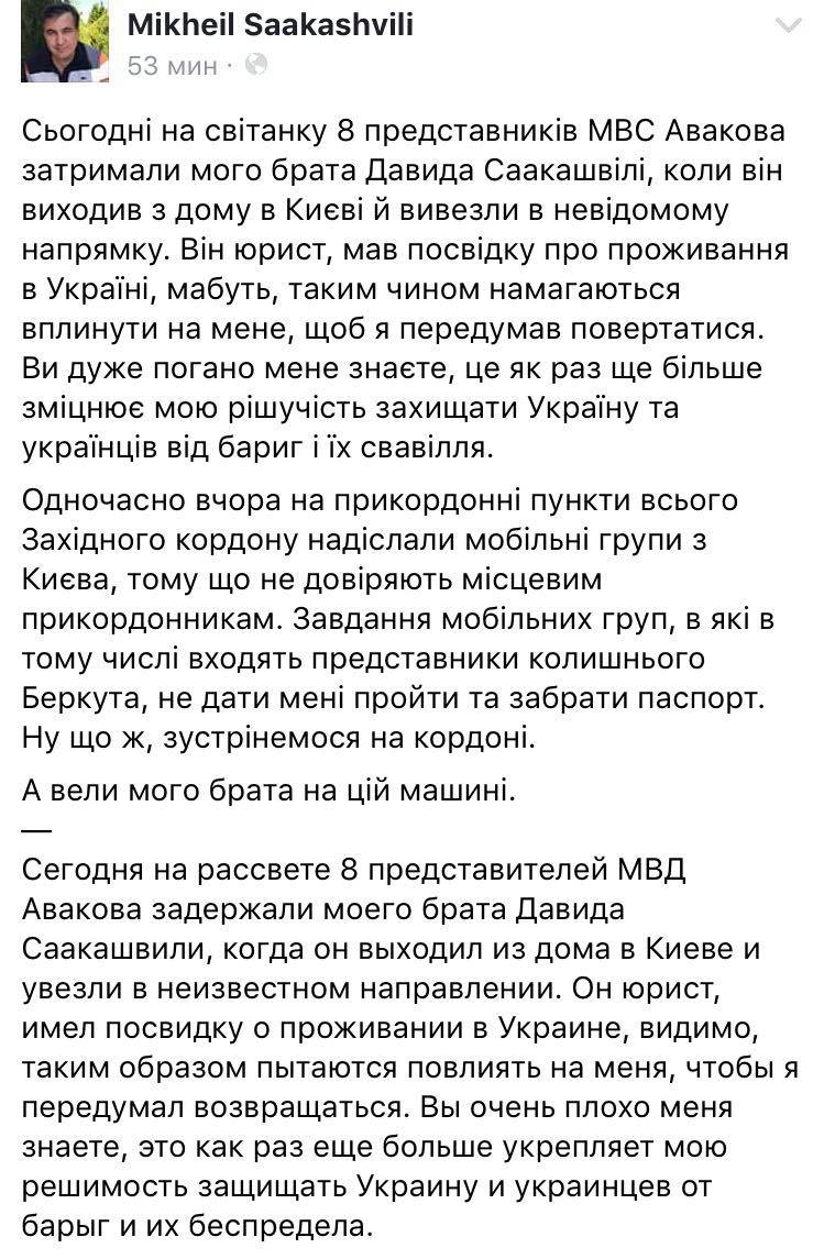 Правоохранители задержали брата Саакашвили - 71039 Правоохранители задержали брата Саакашвили - фото 71039