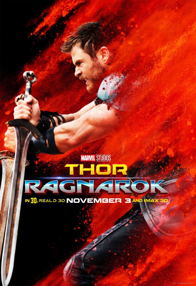 Тор: Рагнарёк: характер-постеры героев - 81674 Тор: Рагнарёк: характер-постеры героев - фото 81674