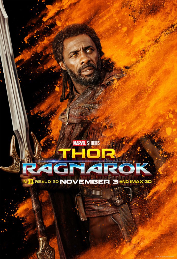 Тор: Рагнарёк: характер-постеры героев - 81669 Тор: Рагнарёк: характер-постеры героев - фото 81669