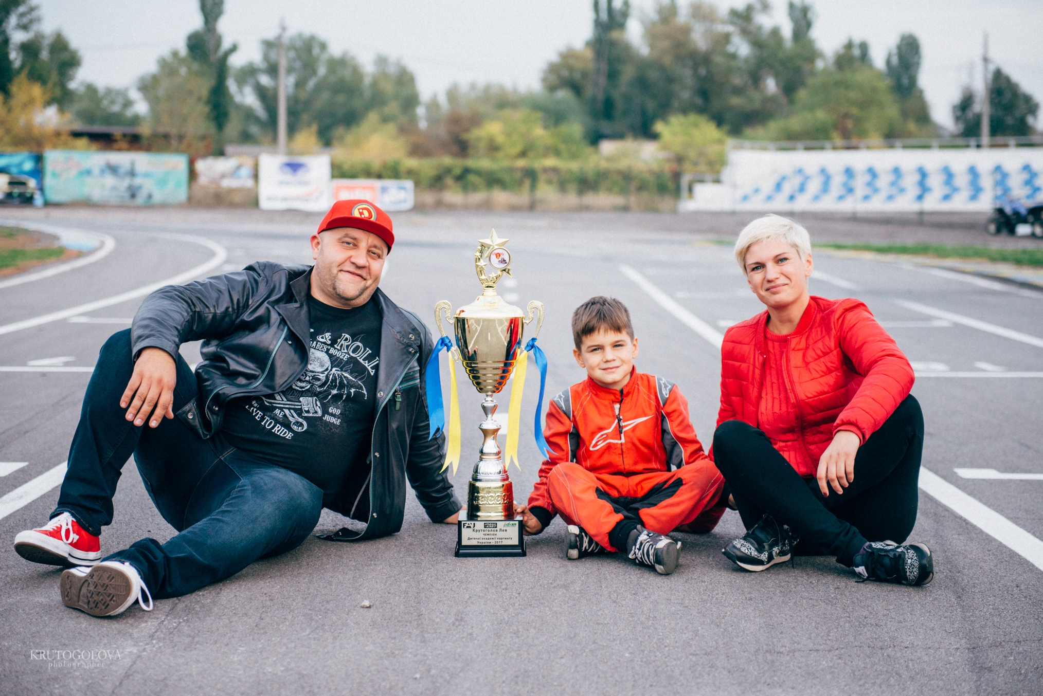 Сын Егора Крутоголова Лев стал Чемпионом Украины по гонками на картинге - фото 80052