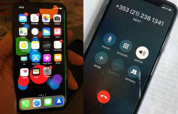 Экран iPhone X: при использовании проявляется неприятный дефект - 89577 Экран iPhone X: при использовании проявляется неприятный дефект - фото 89577