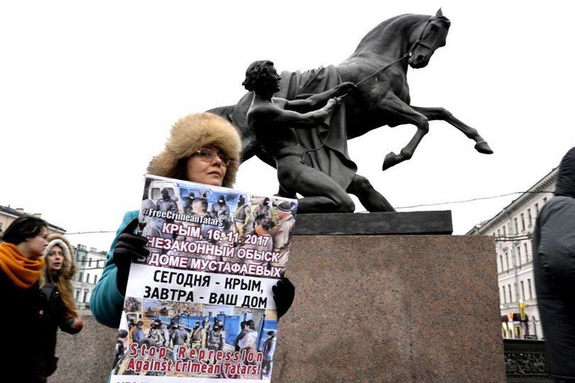 Акция в поддержку крымских татар - 91335 Акция в поддержку крымских татар - фото 91335