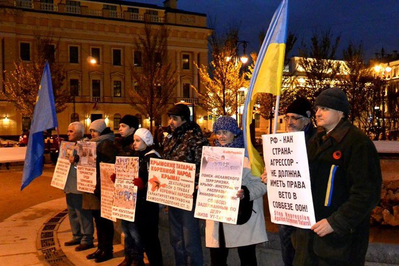 Акция в поддержку крымских татар - 91332 Акция в поддержку крымских татар - фото 91332