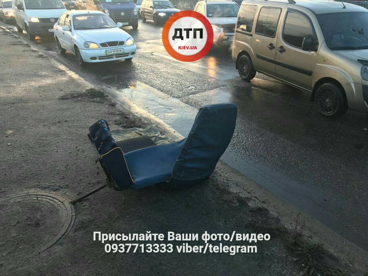 ДТП на Большой Окружной в Киеве - 94512 ДТП на Большой Окружной в Киеве - фото 94512