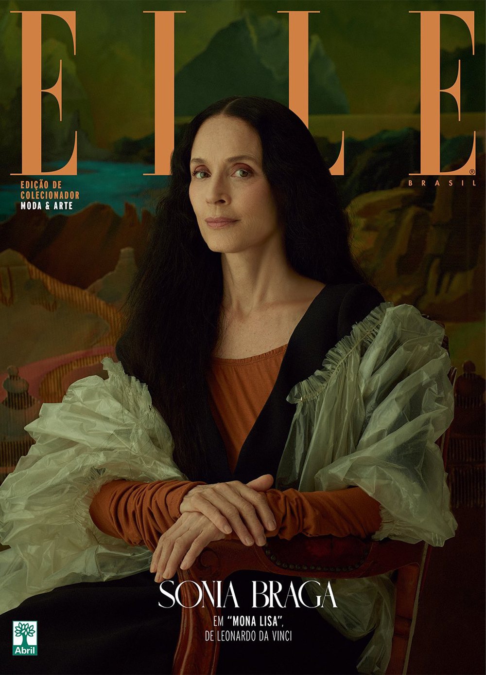 Elle воспроизвел на обложке работы Климта и да Винчи с обнаженными моделями - 95815 Elle воспроизвел на обложке работы Климта и да Винчи с обнаженными моделями - фото 95815