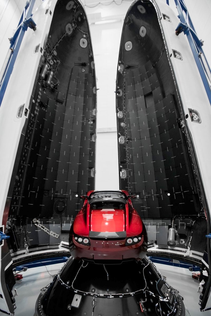 Tesla Roadster запустят на Марс - 99024 Tesla Roadster запустят на Марс - фото 99024
