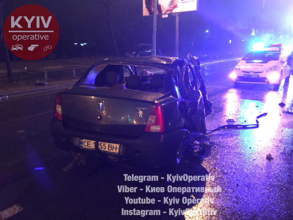 ДТП в Киеве на проспекте Шухевича - 106332 ДТП в Киеве на проспекте Шухевича - фото 106332