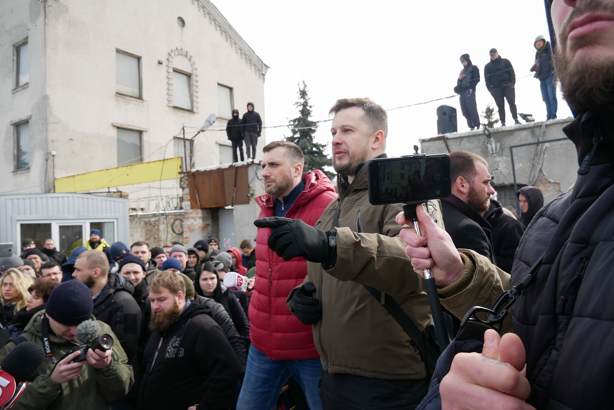 Андрей 'Белый вождь' Билецкий работает на публику - 115579 Андрей 'Белый вождь' Билецкий работает на публику - фото 115579