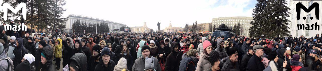 Губернатор Тулеев извинился перед Путиным за пожар в 'Зимней вишне' - 116053 Губернатор Тулеев извинился перед Путиным за пожар в 'Зимней вишне' - фото 116053